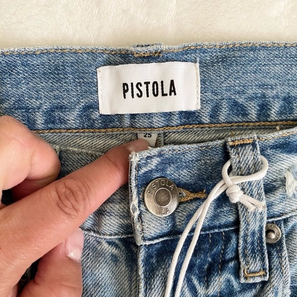 NEW Pistola ‘Stevie’ Wide Leg Flare Jeans  size 25 - Picture 8 of 11